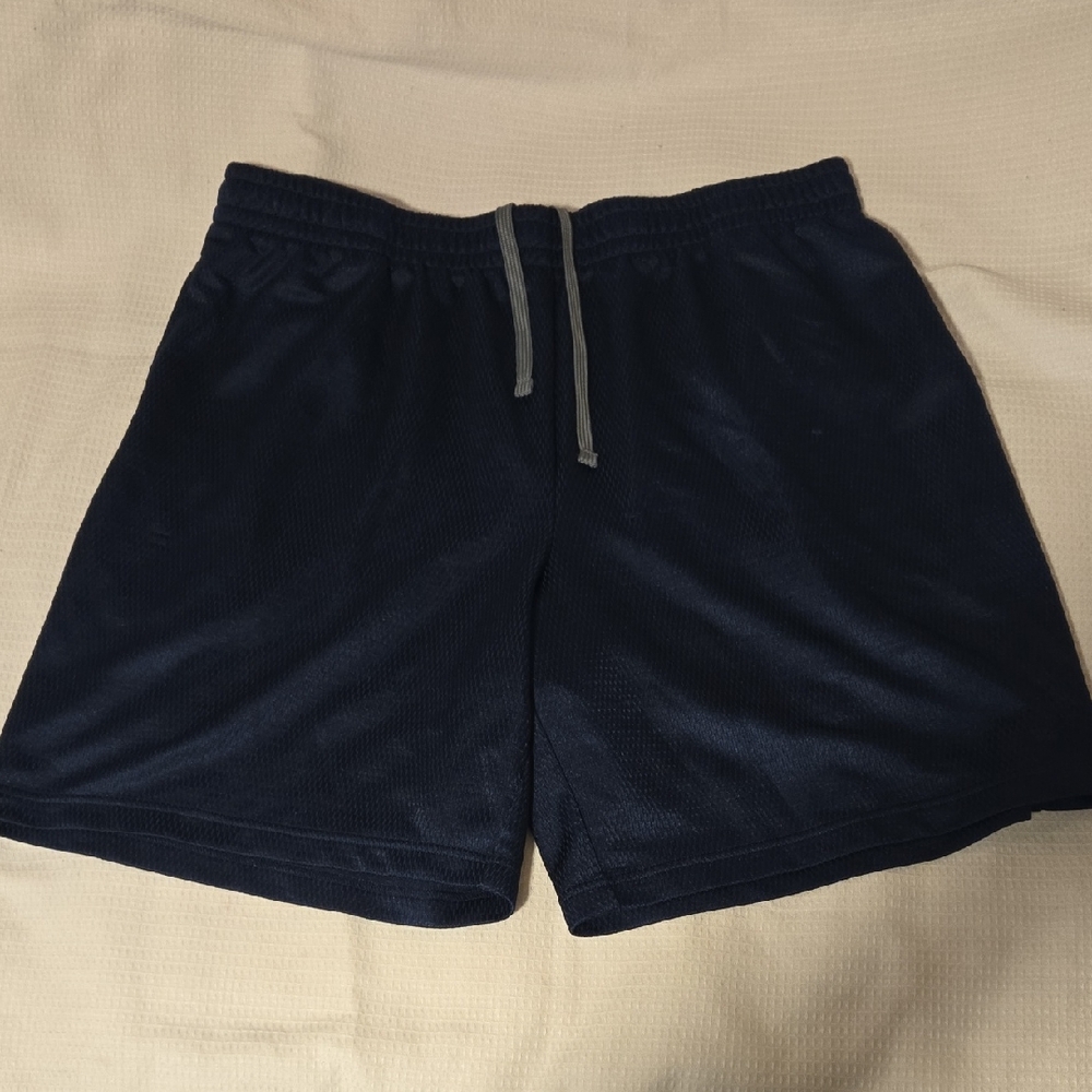 Athletic Works Men's Dark Blue Athletic Shorts